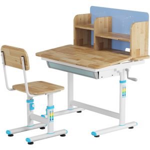 Bàn ghế học sinh bằng gỗ 
